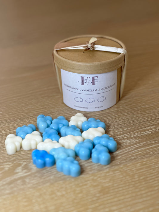 Cloud Wax Melts - Bergamot, Vanilla & Coconut